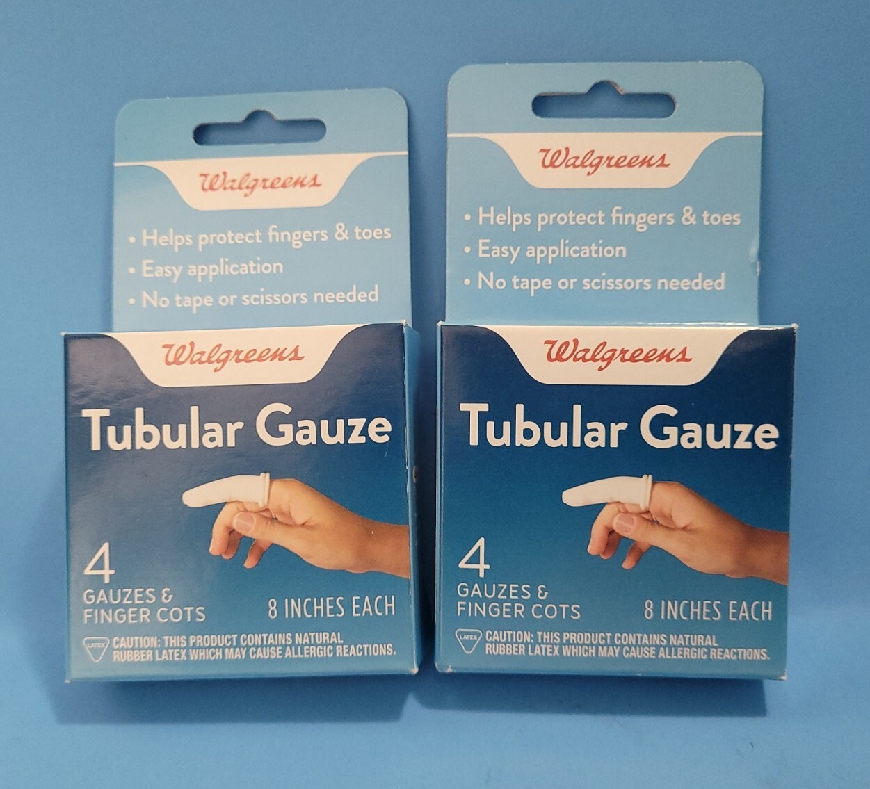 pks Walgreens Tubular Gauze 8in each 4 per pack for sale online eBay