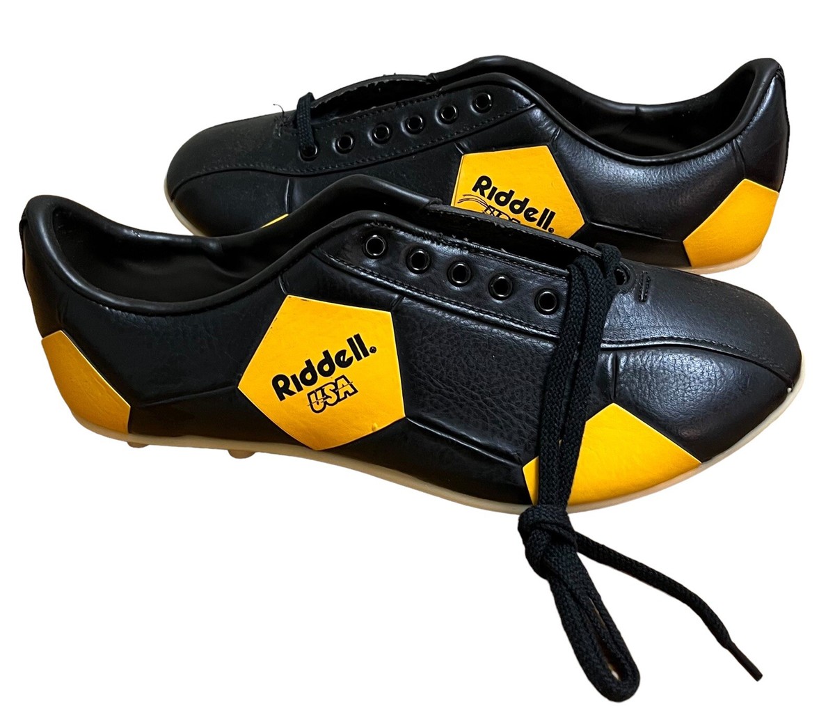 60s 70s ΦΚΣ フットボールT Russell VINTAGE NEW OLD STOCK CIRCA 1970 RIDDELL SOCCER CLEATS IN ORIGINAL