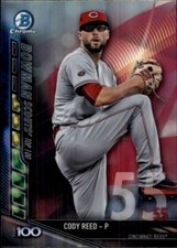 2017 Bowman Chrome Scouts Top 100 REFRACTOR #BTP55 Cody Reed REDS