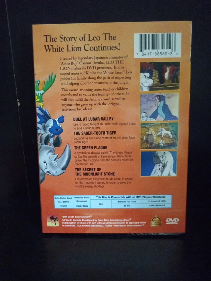 Leo The Lion The Original King of the Jungle Collectors Edition (DVD) NEW ~ #200 - Image 2 of 2