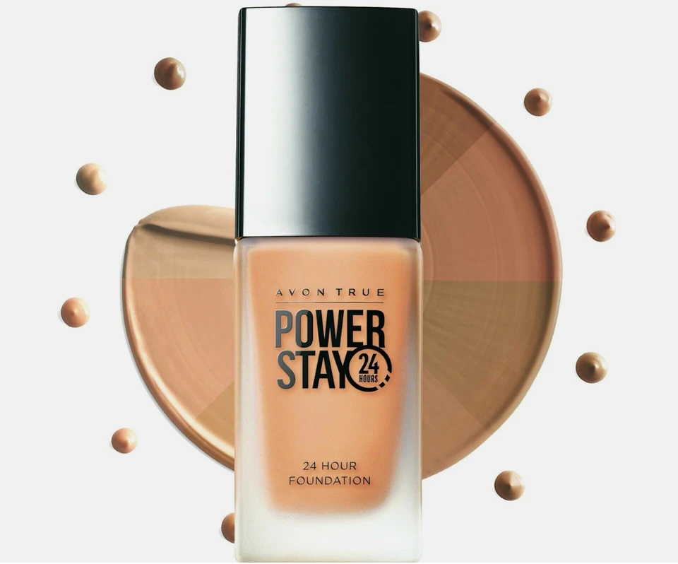 Avon True Power Stay 24 Hour Foundation SPF10 30 ml -Various Shades Available- - Image 3 of 4