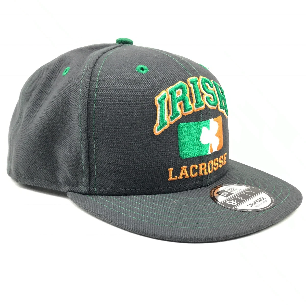 New Era 9FIFTY Snapback Conor McGregor Irish Lacrosse M L Cap Hat Graphite Grey