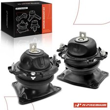 2Pcs Engine Mount with Electrical Connector for Honda Accord 08-17 Acura RLX TLX