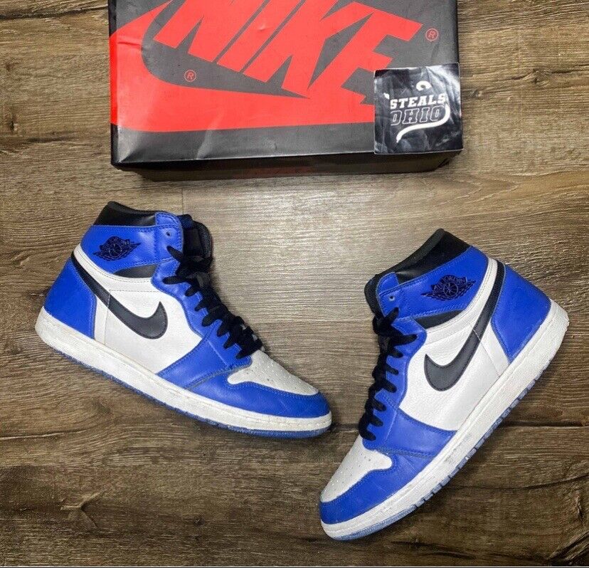 Nike Air Jordan 1 Retro High OG Game Royal SIZE 11.5 555088 Nike Air Jordan 1 Retro High OG Game Royal SIZE 11.5 555088