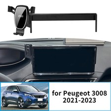 Car Phone Holder for Peugeot 3008 2021-2023 Accessories GPS Gravity Bracket