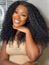 UNice Hair Mongolian Curly 3 Bundles Human Hair Extensions Virgin Hair Weaves US