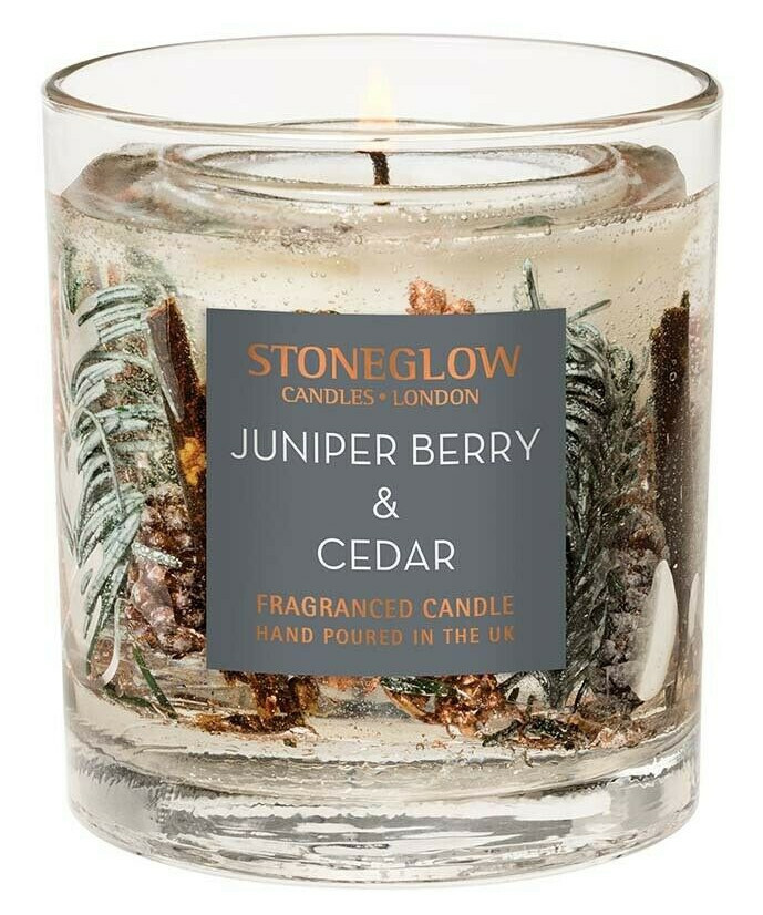 NEW! StoneGlow Candles Big Choice Gift Fishbowl, Fat Pillar, 3 Wick