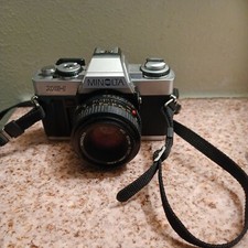Minolta XG-1 35 mm Film Camera with MD 50 mm 1:1.7 Lens
