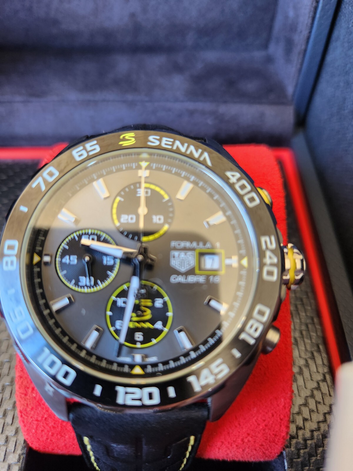 TAG HEUER FORMULA 1 AYRTON SENNA model CaliBre 16 CAZ201B.FC6487 #TY297 | eBay