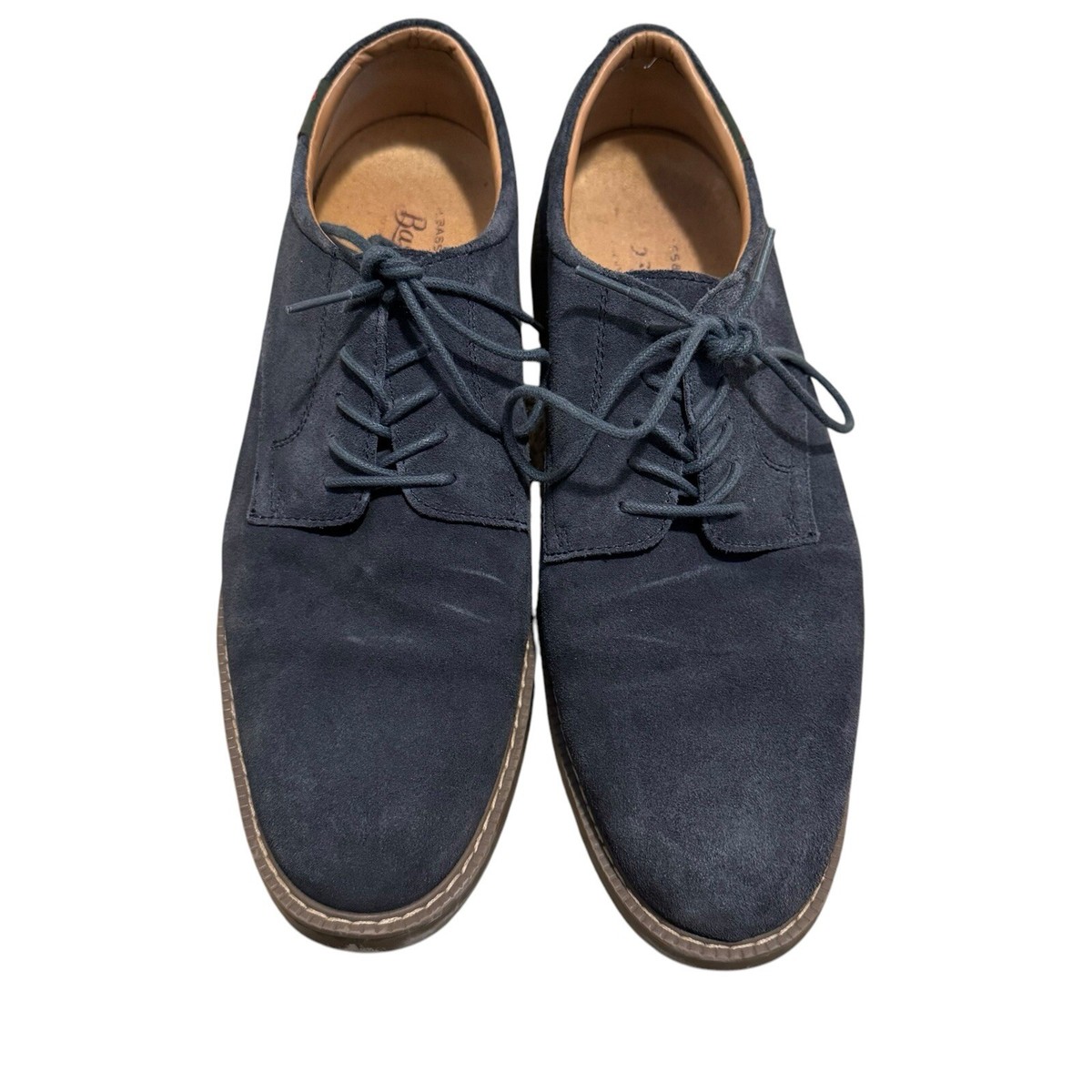 GH Bass Pasadena Suede Wingtip Loafers Blue sz 7.5 M Oxford shoes contrast sole G.H. Bass & Co. Pasadena Buck in Blue for Men | Lyst main image 4
