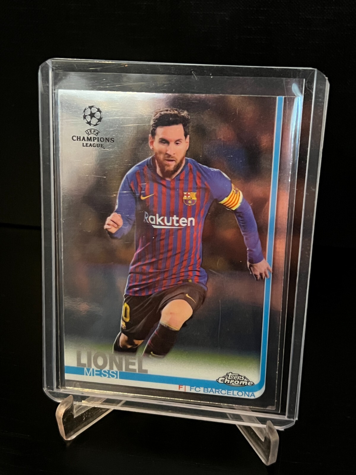 2018-19 Topps Chrome UCL Lionel Messi #1 FC Barcelona