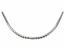 F R 33" Wide HANDLEBAR 25.4MM TWISTED MOON ROUND CRUISER LOWRIDER CHOPPER CHROME