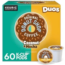 The Original Donut Shop Coconut Mocha Coffee K-Cup Pods 60 Count