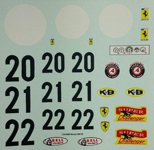 Repro 1/24 K B Ferrari 330 P2 Decal Set