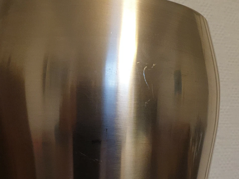 Sceau à Champagne ALESSI Design Massoni & Mazzeri  Vintage Inox 18/10  Italie - Photo 2/4