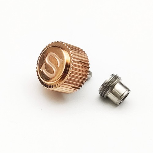Corona Orologio Acciaio per SKX007 NH35 NH36 NH35A NH36A NE15 Movimento 4R36 - Foto 9 di 36