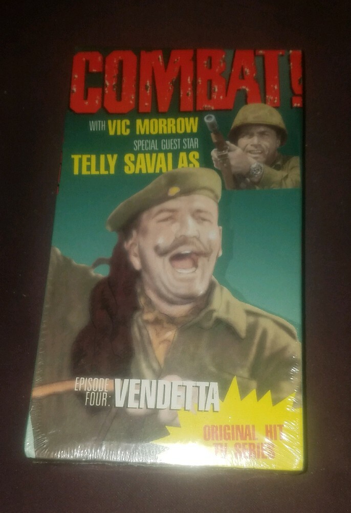 Combat Episode Four 4 Vendetta VHS SEALED BRAND NEW Vic
