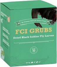 10LB Dried Black Soldier Fly Larvae Calcium Non-GMO Treat Chickens Ducks