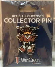 TEXAS LONGHORNS BEVO MASCOT LAPEL COLLECTOR PIN WINCRAFT