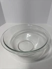 Pyrex Clear Nesting Glass Mixing Bowl No 325, Medium Usage Marks, 2.5L / 2.6 Qt