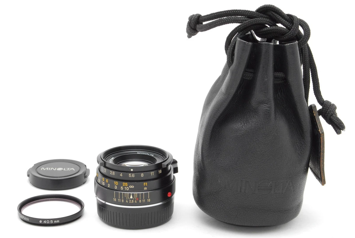 Minolta f/2 Camera Lenses 40mm Focal for sale | eBay