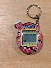 Rare Tamagotchi Connection V5 5.5 Pink Cherry Blossom 2004 Bandai Working