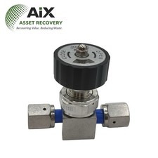 FUJIKIN DIAPHRAGM SOFT-SEAL VALVE 021333 1/4” FVCR 316L SS