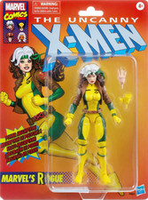 MARVEL LEGENDS  RETRO CARD  ROGUE FIGURE UNCANNY X-MEN 6 INCH HASBRO BRAND NEW