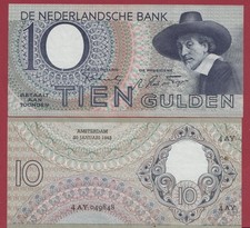 Pays -Bas-- 10 Gulden --30/01/1943--TTB+--(254)