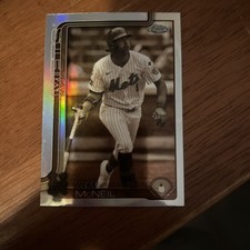 2025 Topps Chrome - Jeff McNeil #167 Sepia Refractor