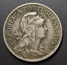Portugal  1945  1 Escudo  Coin