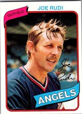 1980 Topps - Joe Rudi #556 - California Angles