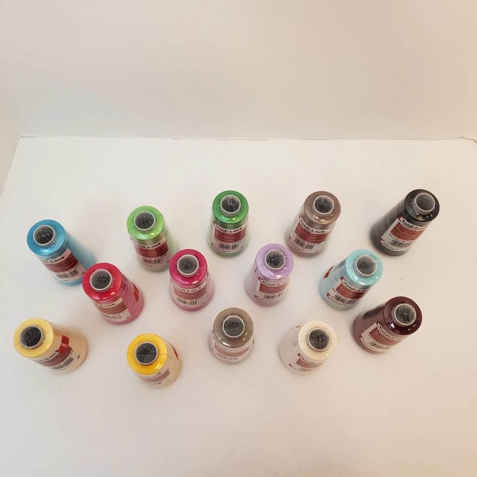 Lot Of 14 Toldi-Lock Gütermann Overlock Thread 2734 yds No 120 Multi Colors - Image 2 of 4
