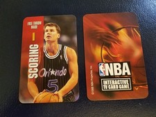 Mark Price Orlando Magic 1998 NBA Interactive TV Card Oddball