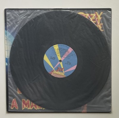Vtg 1981 OZZY OSBOURNE Album DIARY OF A MADMAN Lp 1ST PRESSING