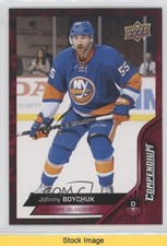 2016-17 Upper Deck Compendium Red Johnny Boychuk #461 READ 0a4