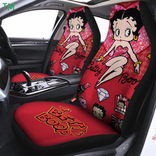 Betty Boop Car Seat Covers Valentine Gift Car Set Cover-lovely Betty Boop Car Seat Covers Valentine Gift Car Set Cover-lovely