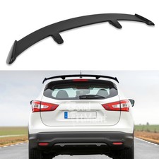 For Nissan Qashqai 131cm Matte Black Car Rear Roof Top Trunk Spoiler Tail Wing