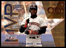 1996 Leaf All-Star Game MVP Contenders Gold Barry Bonds /5000 #14