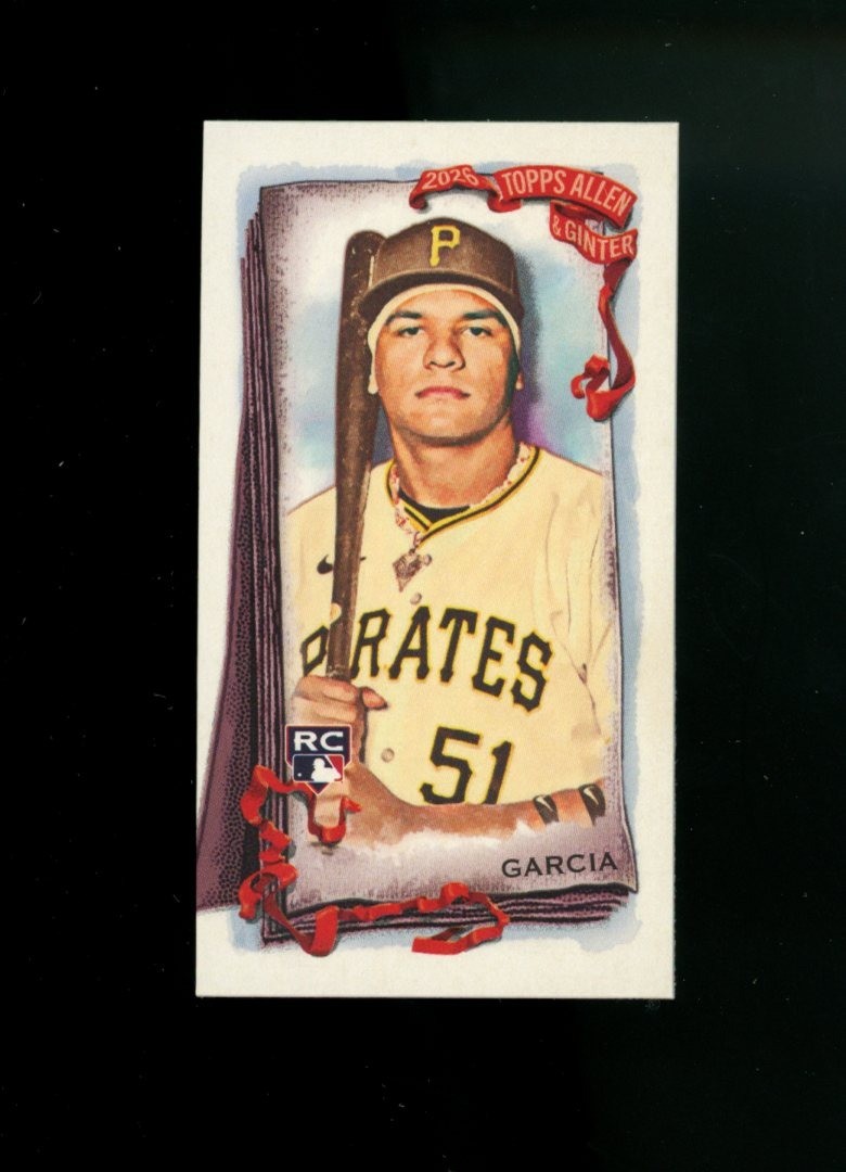 2026 Topps Allen & Ginter #153 Jhostynxon Garcia Mini A & G Back