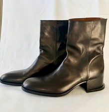 GIVENCHY Leather Boots with Studs / US Size 1...