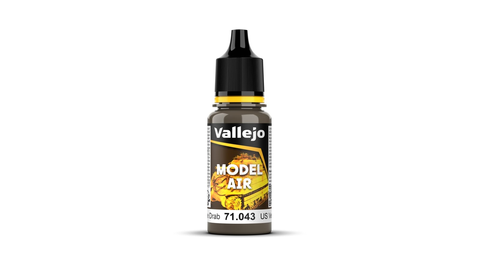 VAL043 - AV Vallejo Model Air 18ml - US Olive Drab