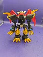 Digimon Digivolving Imperialdramon 6" Figur Fighter Mode, Bandai 2001 RAR