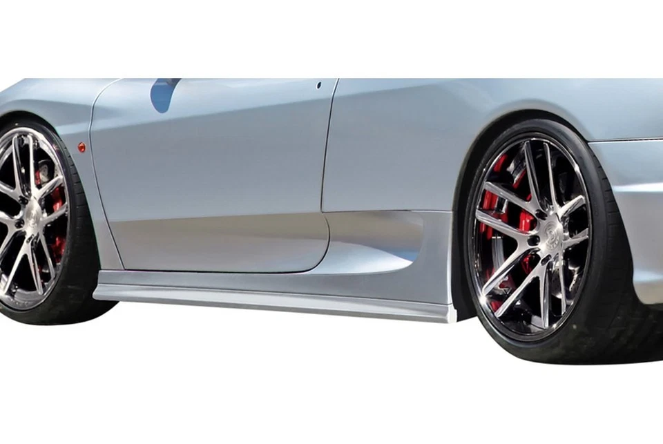 For Ferrari 360 00-04 Side Skirt Rocker Panels Eros Style Version 1 Fiberglass - Изображение 2 из 4