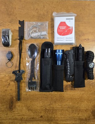 Showtime Outdoor Activity & Survival Multiple Piece Tool Kit, New