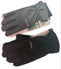 Head Men's Waterproof Hybrid Plush Lined Gloves Gray/Black New Variety. S3