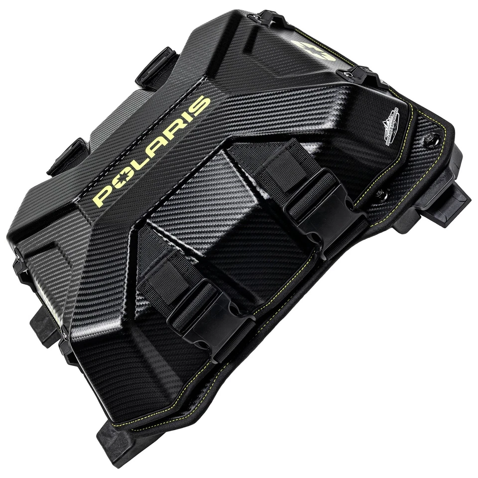 Polaris 2890632 Lock & Ride Flex Medium Burandt Bag Neon Switchback RMK Indy Foto 3 de 4