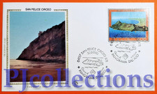 C327- ITALIEN 1990 SAN FELICE CIRCEO UMSCHLAG 1. TAG FDC FILAGRANO GOLD