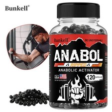 Men Muscle Growth Supplements Improve Athletic Performance 30-120 Capsules