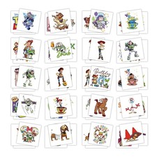 60Pcs Toy Cartoon Story Temporary Tattoos, Waterproof Anime Tattoo Stickers P...